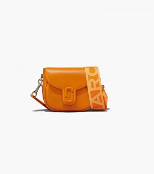 Alforjes Marc Jacobs The J Marc Small Saddle Bag Feminino Laranja | WF5-4943