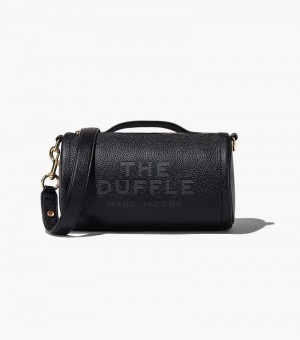 Bolsa De Viagem Marc Jacobs The Couro Duffle Bag Feminino Pretas | JI2-0374