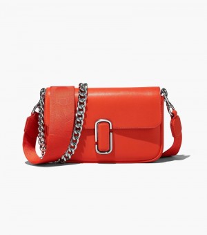 Bolsas De Ombro Marc Jacobs The J Marc Soft Shoulder Bag Feminino Laranja | CP0-0803