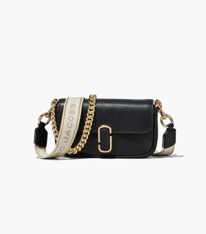 Bolsas Mini Marc Jacobs The J Marc Mini Bag Feminino Pretas | ZX7-4976