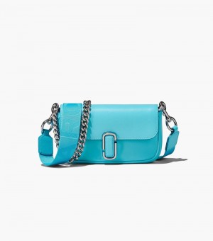 Bolsas Mini Marc Jacobs The J Marc Mini Bag Feminino Turquesa | JW2-0129