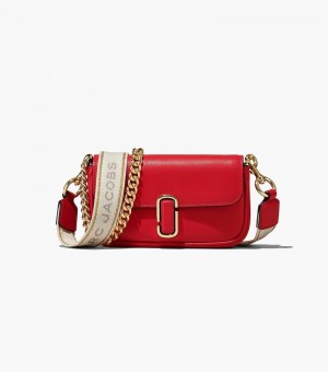 Bolsas Mini Marc Jacobs The J Marc Mini Bag Feminino Vermelhas | CA9-3691