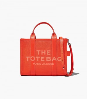 Bolsas Tote Marc Jacobs The Couro Medium Tote Bag Feminino Laranja | QM6-6635