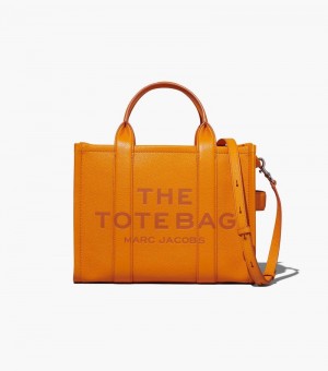 Bolsas Tote Marc Jacobs The Couro Medium Tote Bag Feminino Laranja | MI7-9350