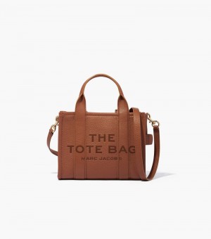 Bolsas Tote Marc Jacobs The Couro Mini Tote Bag Feminino Chocolate | GV2-5245