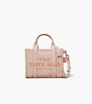 Bolsas Tote Marc Jacobs The Couro Mini Tote Bag Feminino Rosa | QQ2-3396