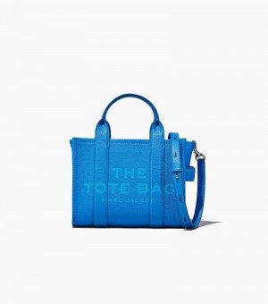 Bolsas Tote Marc Jacobs The Couro Mini Tote Bag Feminino Azuis | SX4-0354