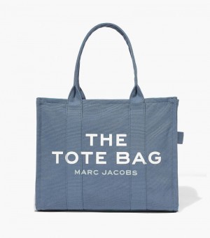 Bolsas Tote Marc Jacobs The Large Tote Bag Feminino Azuis Cinzentas | WE2-8875