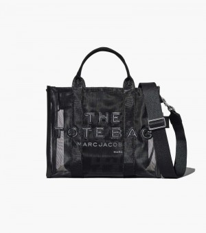 Bolsas Tote Marc Jacobs The Mesh Medium Tote Bag Feminino Pretas | KM0-8625