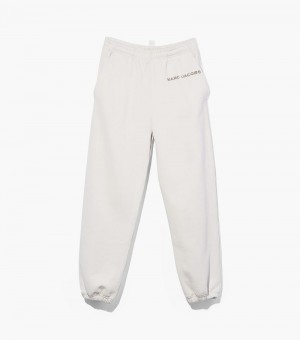 Calça De Moletom Marc Jacobs The Sweatpant Feminino Branco | IT0-9323