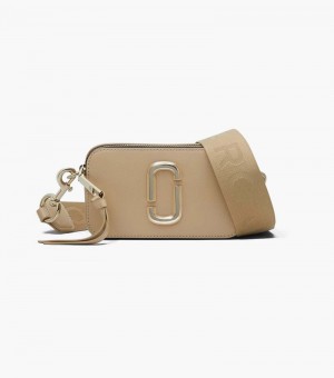 Camera Bolsas Marc Jacobs The Snapshot DTM Feminino Caqui | KN9-8441