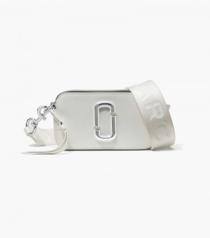 Camera Bolsas Marc Jacobs The Snapshot DTM Feminino Branco | OB2-3794