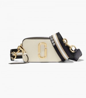 Camera Bolsas Marc Jacobs The Snapshot Feminino Branco Multicoloridas | ED0-3645