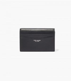 Carteiras Marc Jacobs The Slim 84 Bifold Wallet Feminino Pretas | QI5-1896