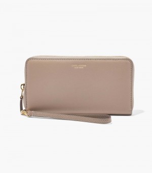 Carteiras Marc Jacobs The Slim 84 Continental Wristlet Wallet Feminino Cinzentas | OK4-9094