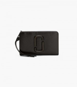 Carteiras Marc Jacobs The Snapshot Dtm Compact Wallet Feminino Pretas | PP6-8192