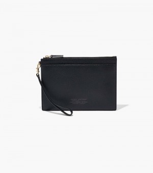 Wristlet Marc Jacobs The Couro Small Wristlet Feminino Pretas | XT3-0812