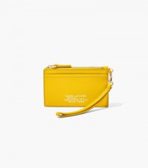 Wristlet Marc Jacobs The Couro Top Zip Wristlet Feminino Laranja | KX2-0130