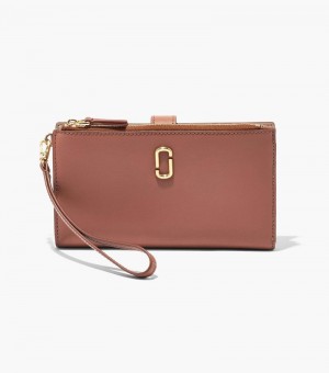 Wristlet Marc Jacobs The J Marc Phone Wristlet Feminino Chocolate | JL1-5017