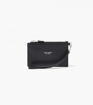 Wristlet Marc Jacobs The Slim 84 Top Zip Wristlet Feminino Pretas | LE5-1058