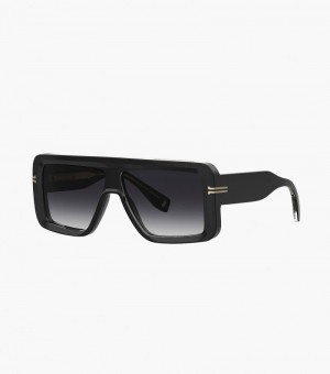 Óculos De Sol Marc Jacobs Icon Rectangular Sunglasses Feminino Pretas | AW2-5054