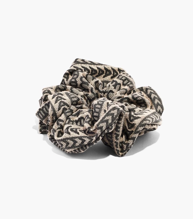 Acessórios De Cabelo Marc Jacobs The Monogram Jacquard Scrunchie Feminino Bege | WG7-0540