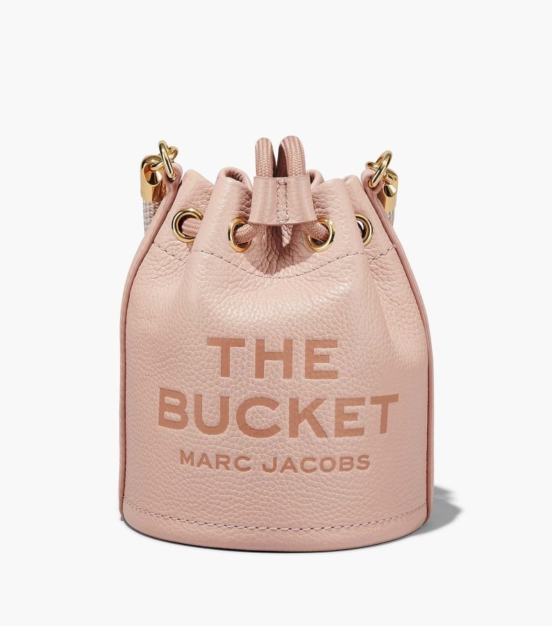 Bolsa Balde Marc Jacobs The Couro Micro Bucket Bag Feminino Rosa | WY0-1225