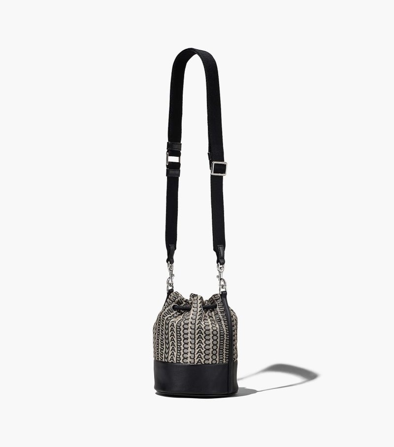 Bolsa Balde Marc Jacobs The Monogram Bucket Bag Feminino Bege Multicoloridas | CH0-1550