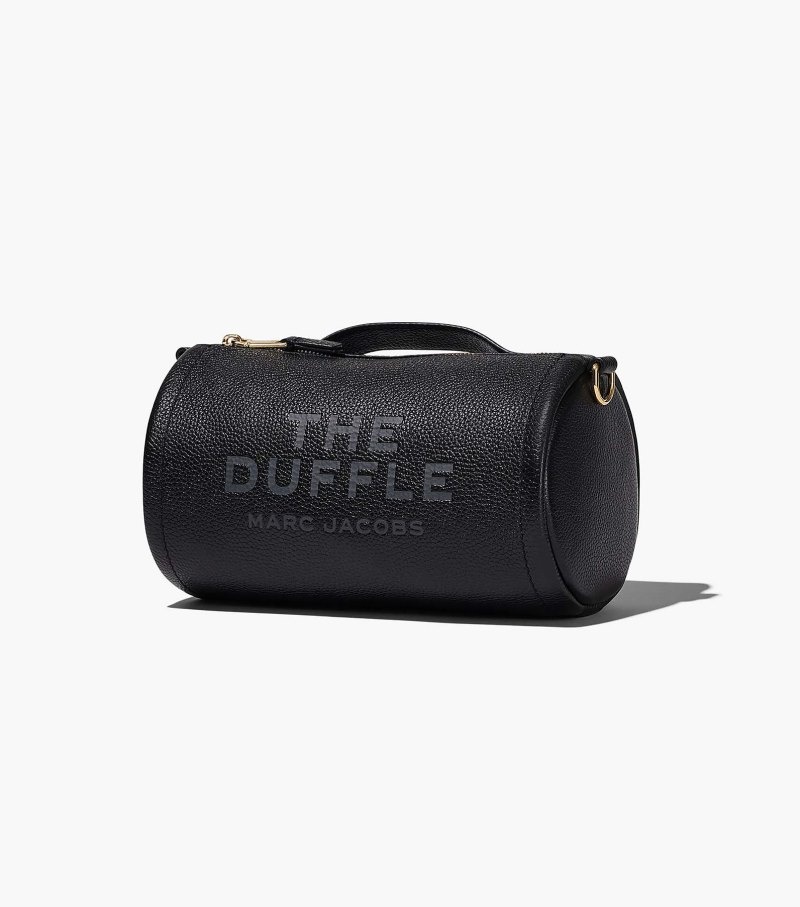 Bolsa De Viagem Marc Jacobs The Couro Duffle Bag Feminino Pretas | JI2-0374