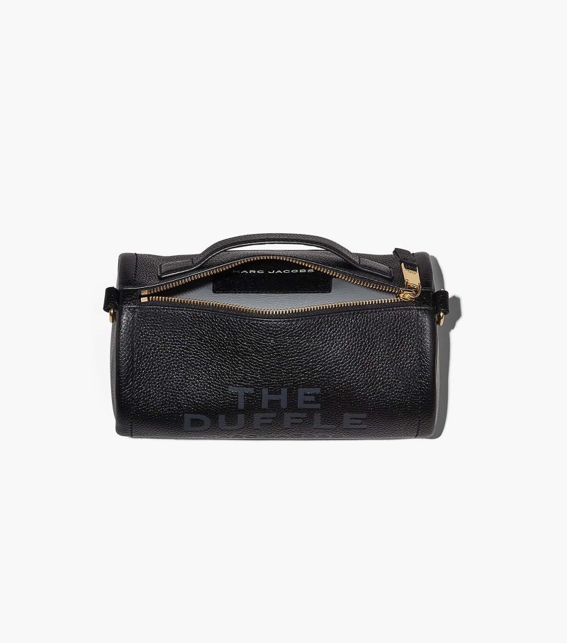 Bolsa De Viagem Marc Jacobs The Couro Duffle Bag Feminino Pretas | JI2-0374