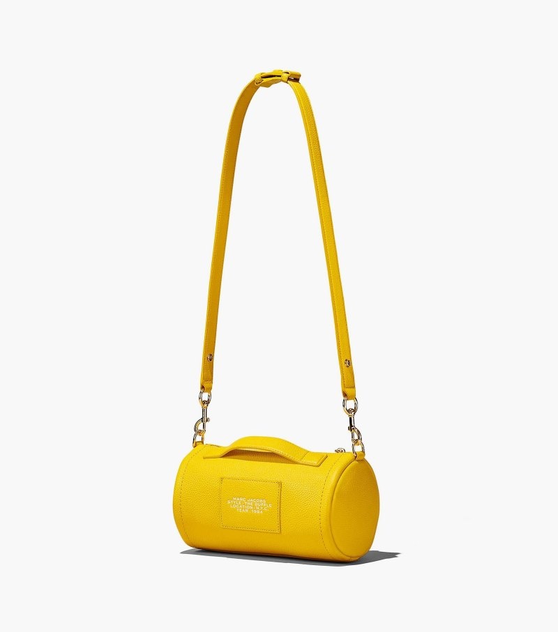 Bolsa De Viagem Marc Jacobs The Couro Duffle Bag Feminino Laranja | MT8-9859