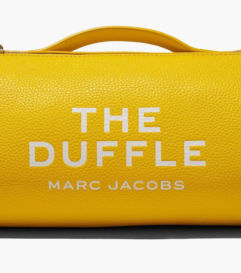 Bolsa De Viagem Marc Jacobs The Couro Duffle Bag Feminino Laranja | MT8-9859