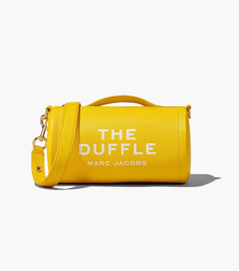 Bolsa De Viagem Marc Jacobs The Couro Duffle Bag Feminino Laranja | MT8-9859