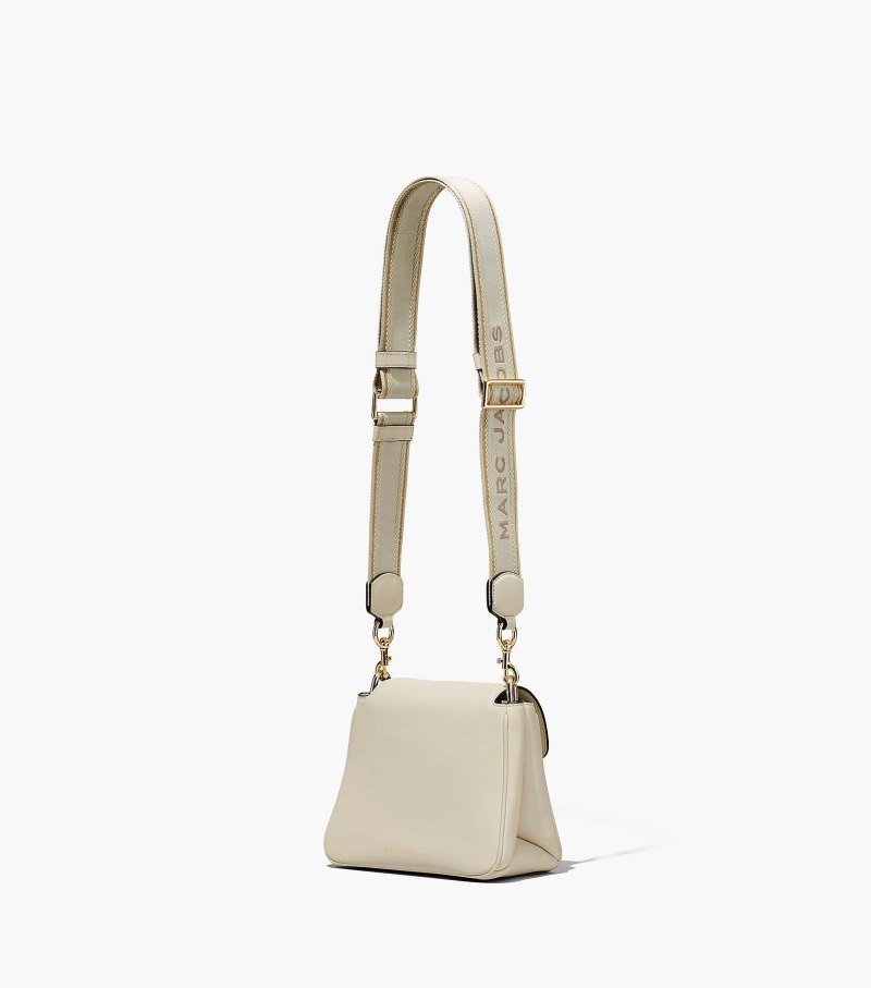 Bolsa Satchel Marc Jacobs The J Marc Chain Mini Satchel Feminino Branco | EA0-5068