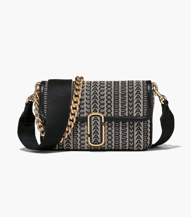 Bolsas De Ombro Marc Jacobs The Monogram J Marc Shoulder Bag Feminino Bege Multicoloridas | SB6-8337