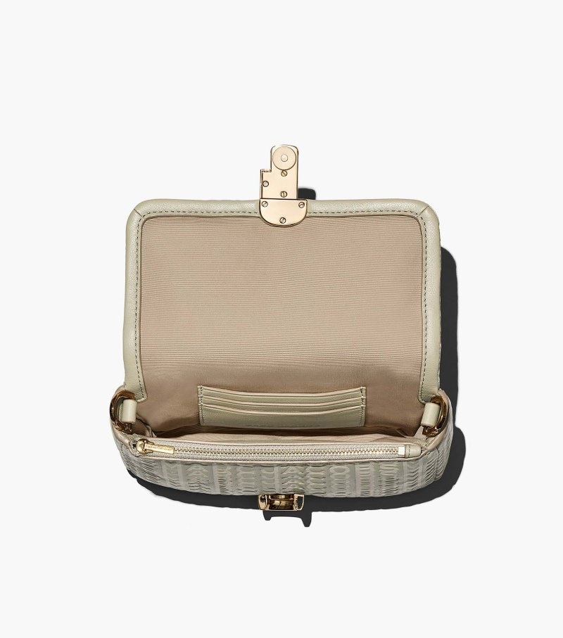 Bolsas Mini Marc Jacobs The Monogram J Marc Mini Bag Feminino Caqui | ZL9-8612