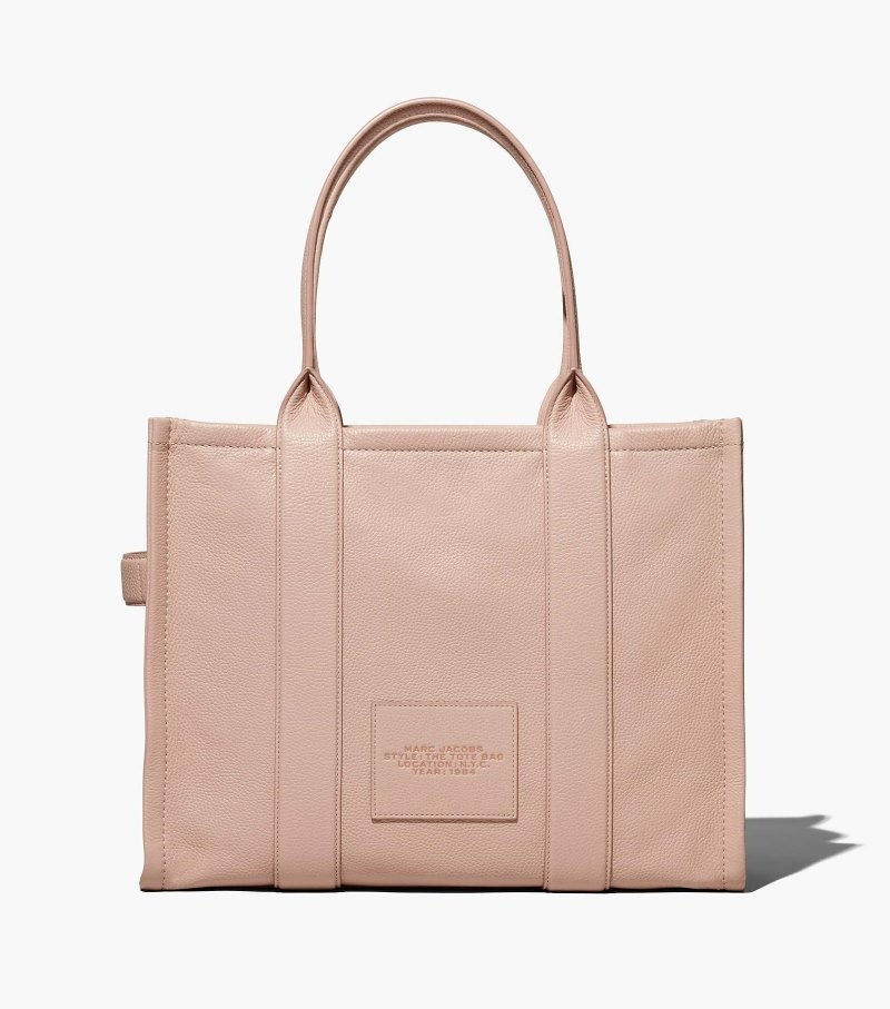 Bolsas Tote Marc Jacobs The Couro Large Tote Bag Feminino Rosa | SB1-8222