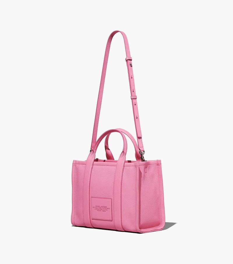 Bolsas Tote Marc Jacobs The Couro Medium Tote Bag Feminino Rosa | UH6-9966