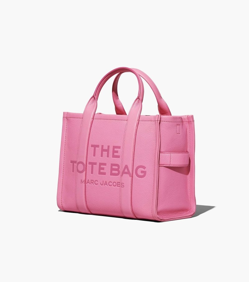 Bolsas Tote Marc Jacobs The Couro Medium Tote Bag Feminino Rosa | UH6-9966