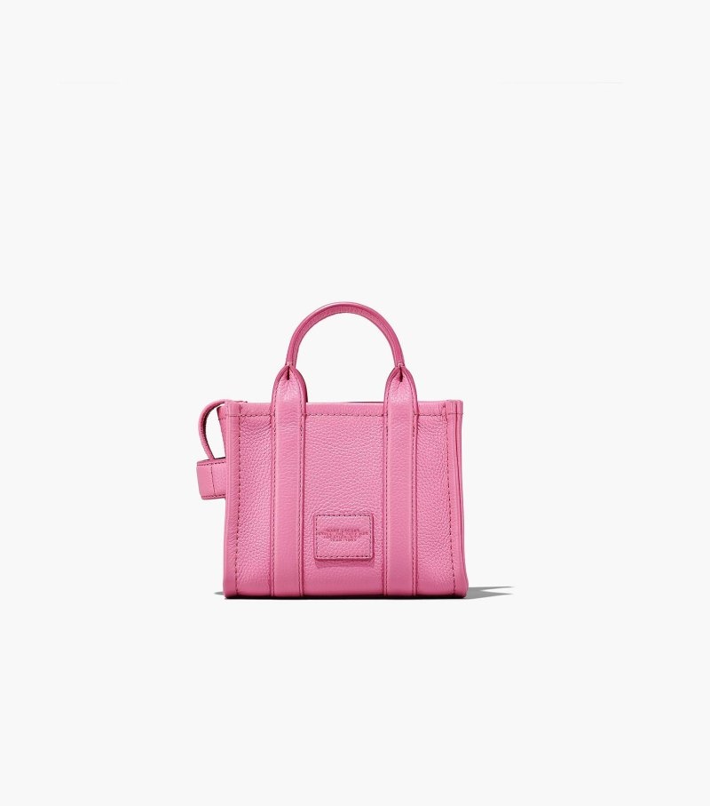 Bolsas Tote Marc Jacobs The Couro Micro Tote Bag Feminino Rosa | GK2-6177