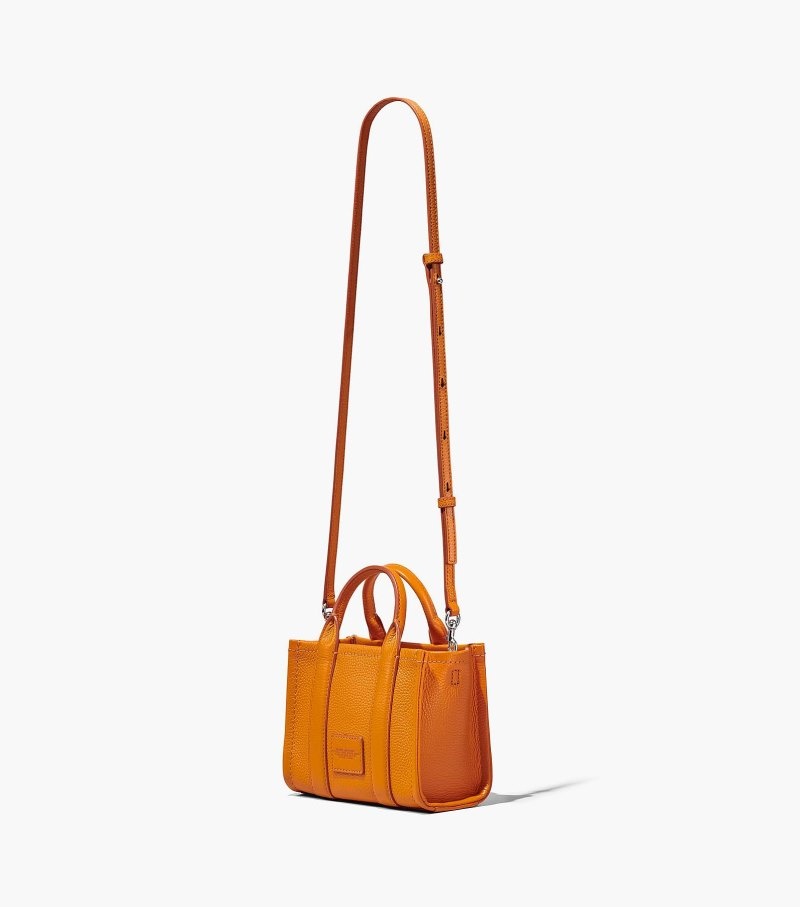 Bolsas Tote Marc Jacobs The Couro Micro Tote Bag Feminino Laranja | AN8-8420