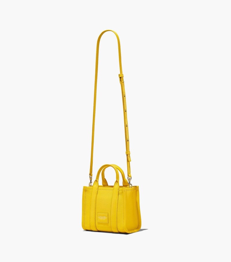 Bolsas Tote Marc Jacobs The Couro Micro Tote Bag Feminino Laranja | AI8-7917