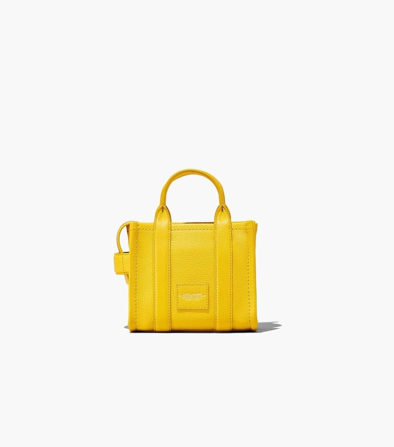 Bolsas Tote Marc Jacobs The Couro Micro Tote Bag Feminino Laranja | AI8-7917