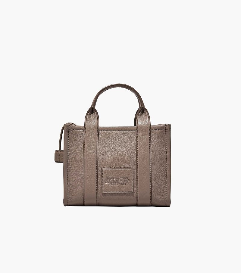 Bolsas Tote Marc Jacobs The Couro Mini Tote Bag Feminino Cinzentas | QU4-7133