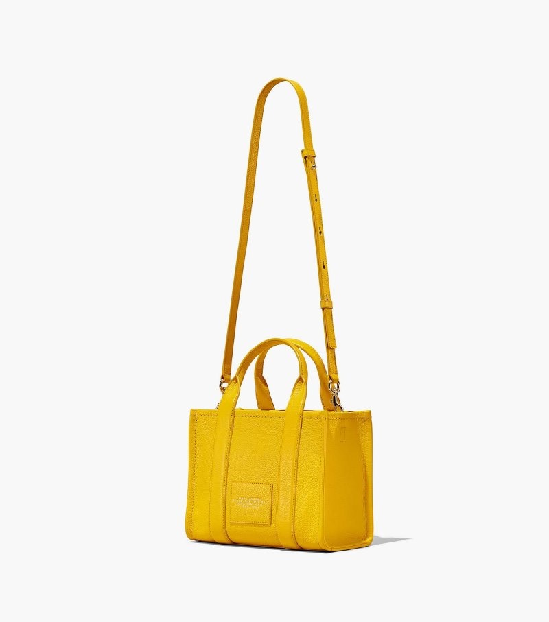 Bolsas Tote Marc Jacobs The Couro Mini Tote Bag Feminino Laranja | OR9-9995