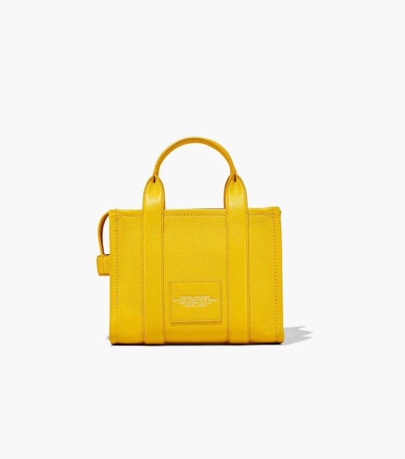 Bolsas Tote Marc Jacobs The Couro Mini Tote Bag Feminino Laranja | OR9-9995