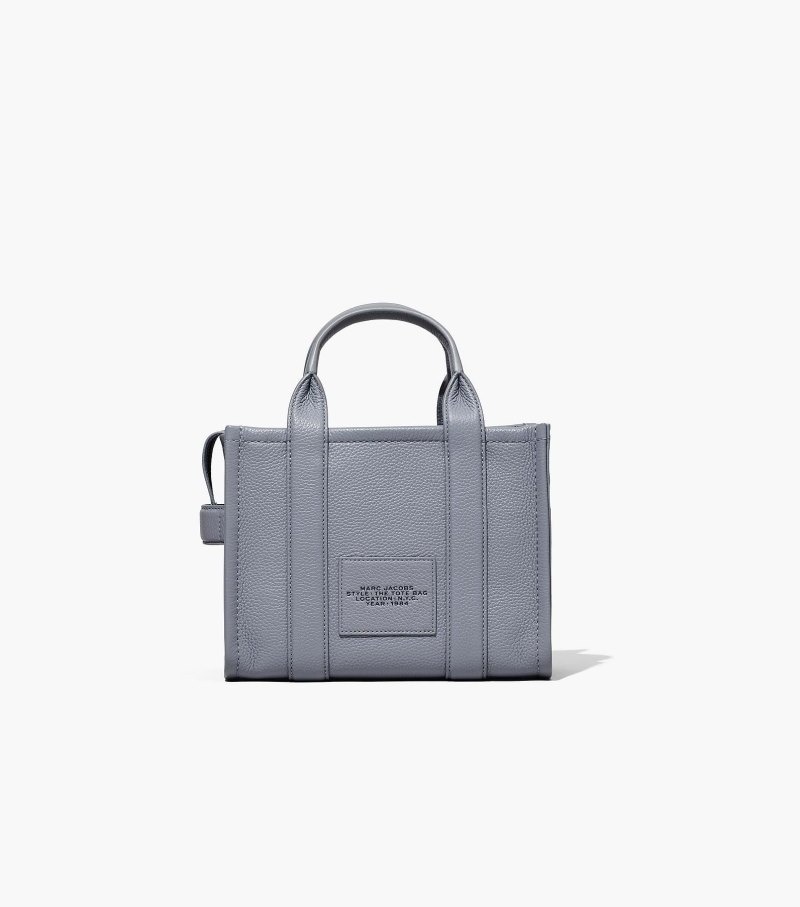 Bolsas Tote Marc Jacobs The Couro Mini Tote Bag Feminino Cinzentas | TL8-4094