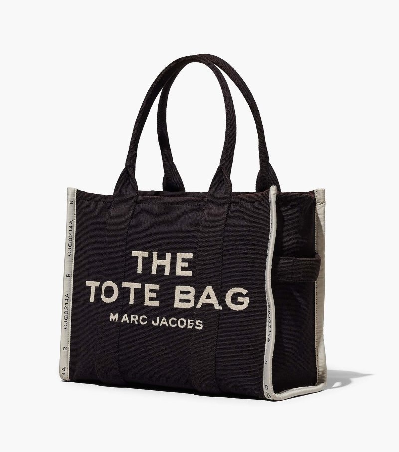 Bolsas Tote Marc Jacobs The Jacquard Large Tote Bag Feminino Pretas | VW8-4502