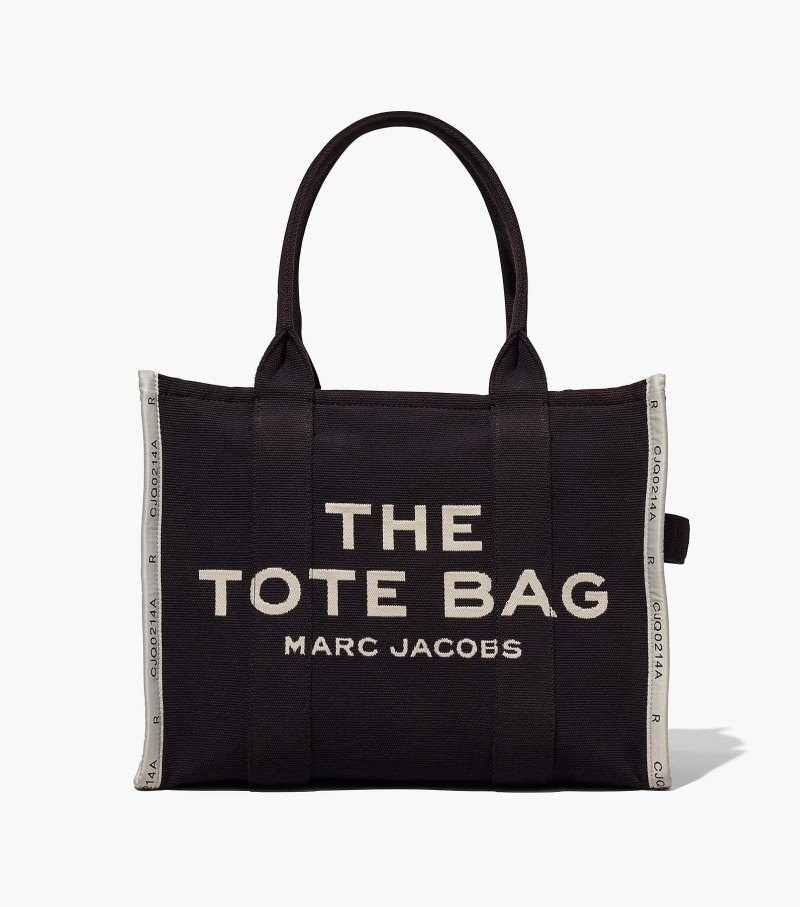 Bolsas Tote Marc Jacobs The Jacquard Large Tote Bag Feminino Pretas | VW8-4502