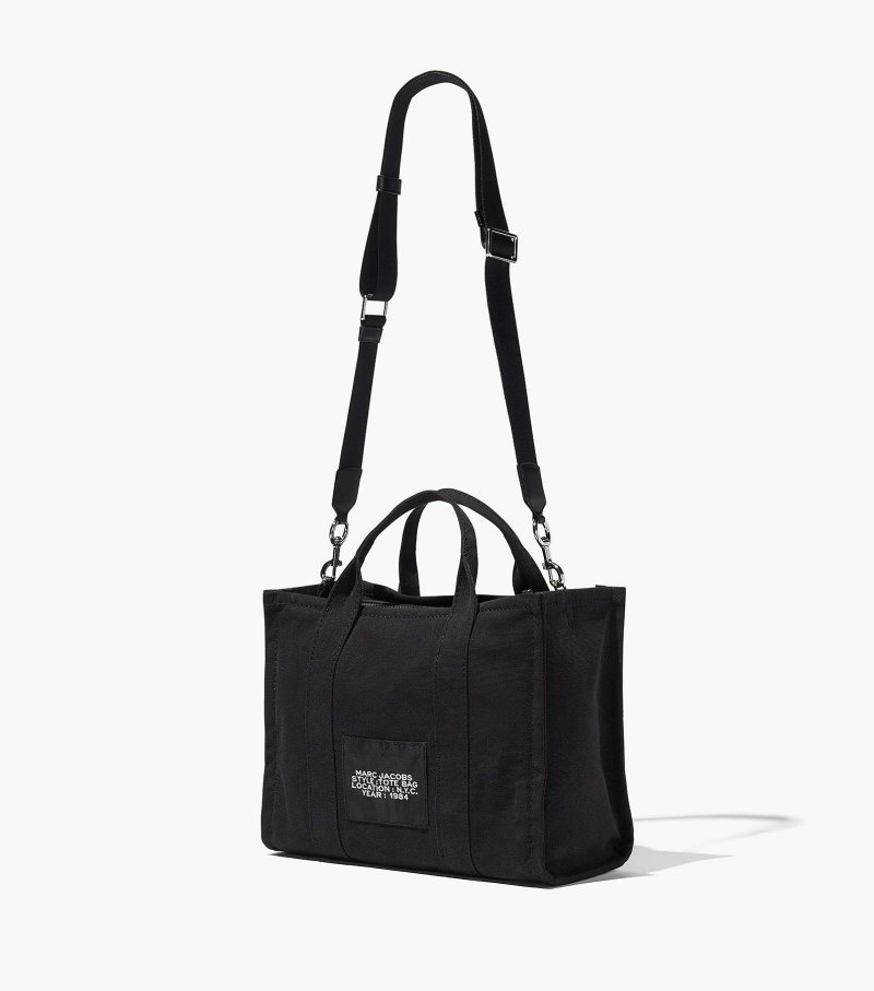 Bolsas Tote Marc Jacobs The Medium Tote Bag Feminino Pretas | YS5-0882